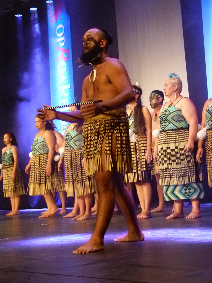 Культурная группа из Новой Зеландии Nga Uri a Te Wai-o-Taiki 